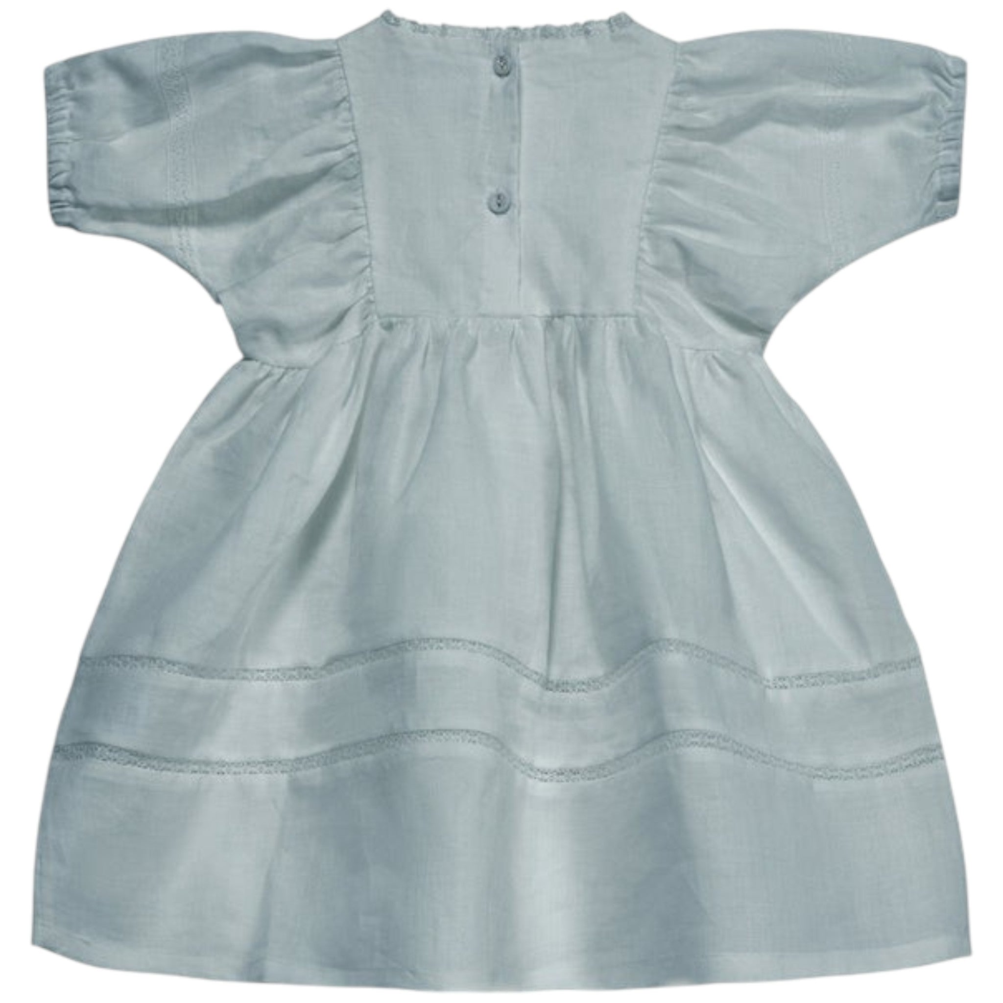 C'era Una Volta Kana Dress in Elegant Celadon Green - Perfect for Weddings, Parties & Special Occasions