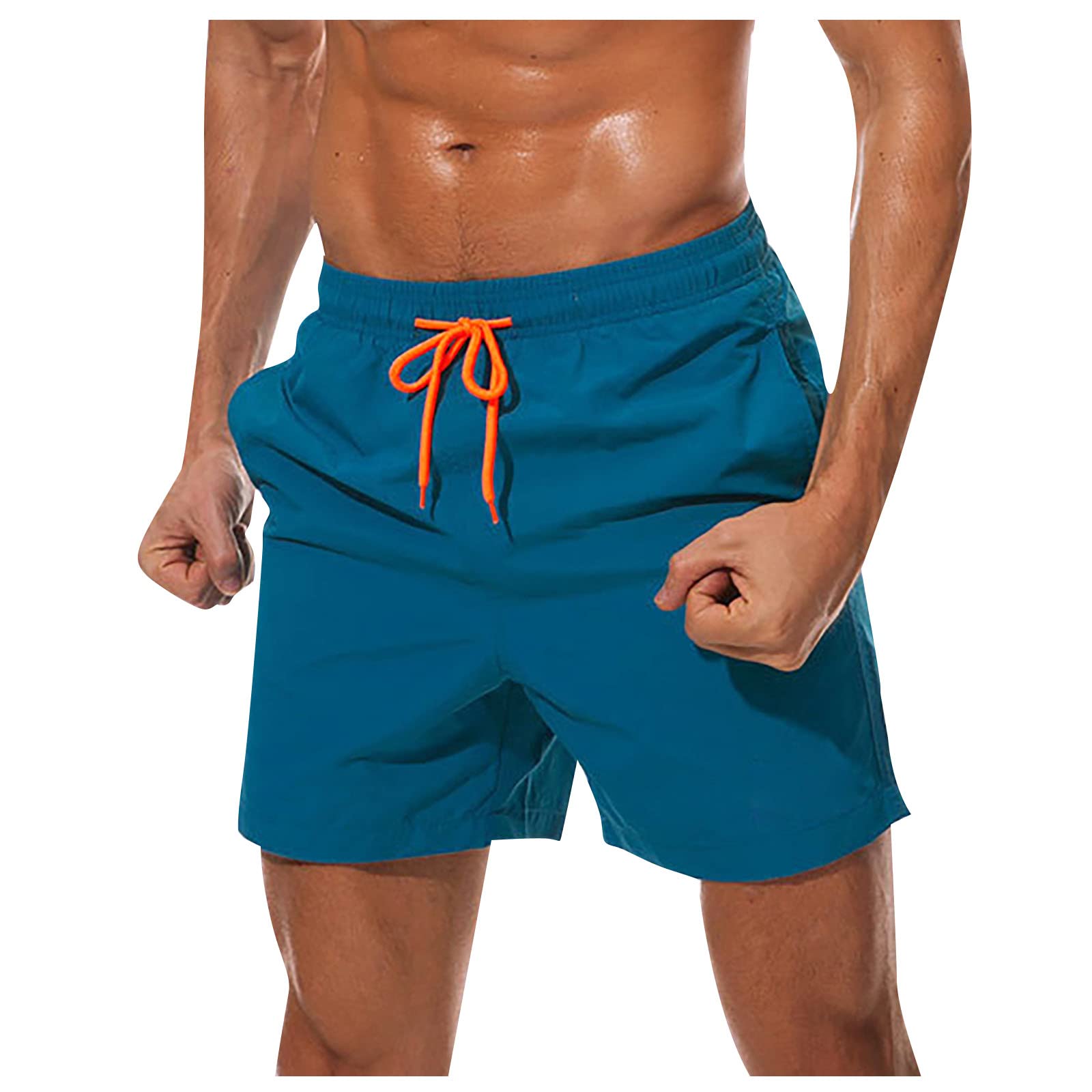 **Men's Quick Dry Swim Trunks - Lightweight Bathing Suits for Swimming, Beach & Pool - Comfortable Swim Shorts for Summer Vacation & Water Sports**