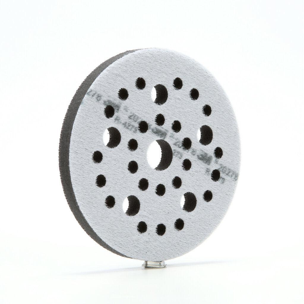 3M Clean Sanding Soft Interface Disc Pad 20278 - 5 Inch x 1/2 Inch x 3/4 Inch Multihole Sanding Disc for Wood, Metal & Auto Body - Perfect for DIY Projects & Professional Finishing Work