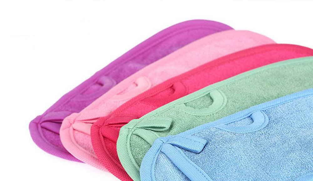 3PCS Adult Bathing Gloves - Exfoliating Shower Mitts for Face & Body, Spa Quality Loofah Scrub Gloves (Random Colors) - Perfect for Dry Brushing, Deep Cleansing & Relaxing Massage at Home or Salon