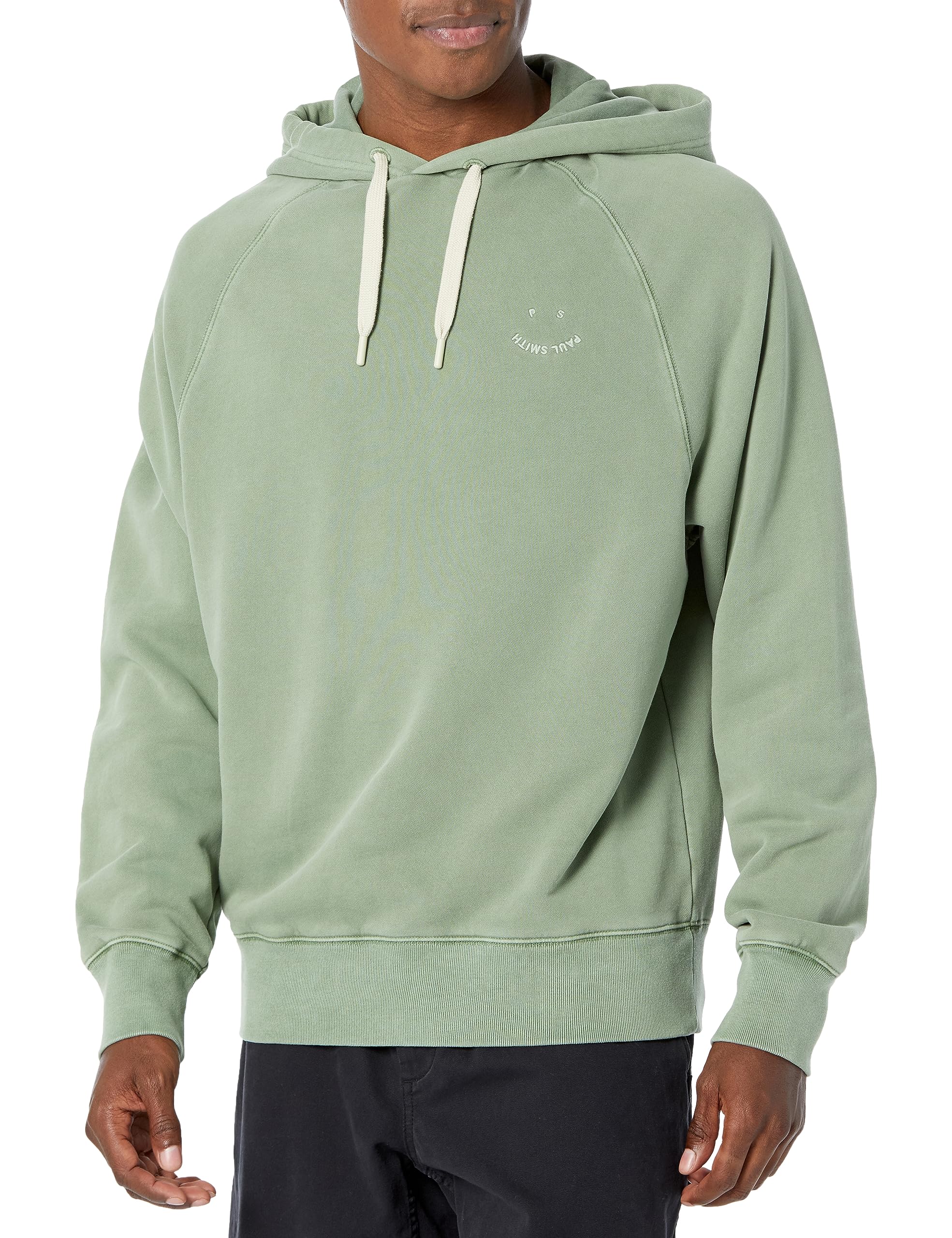 Paul Smith Men's PS Happy Hoodie - Stylish & Comfortable Pullover Sweatshirt for Casual Wear, Gym, and Outdoor Activities