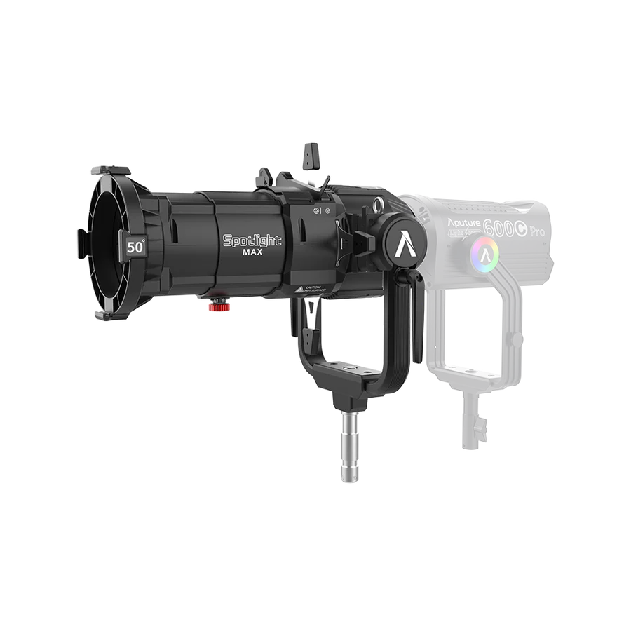 Aputure Spotlight Max Kit with 50° Lens - Professional LED Lighting for Photography, Videography & Film Production - Perfect for Studio, YouTube & Live Streaming