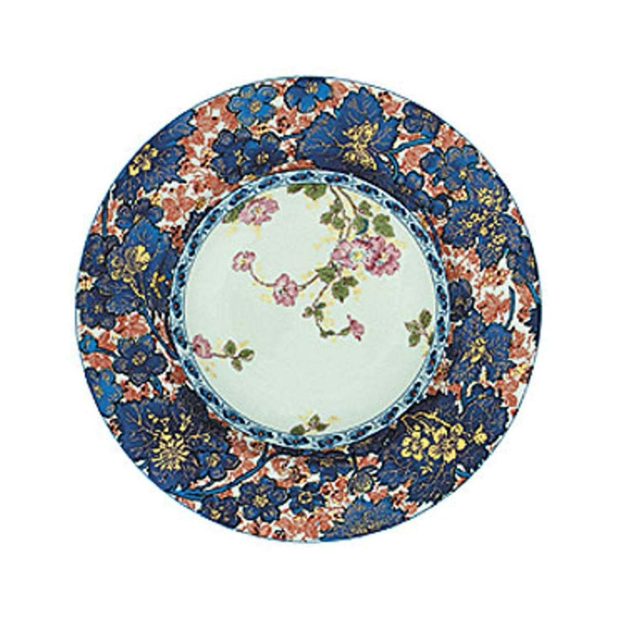 Dammouse Salad Plate Set - Elegant Ceramic Appetizer Plates for Dinner Parties, Picnics & Home Decor - 6 Inch Small Serving Dishes for Cheese, Desserts, Snacks & More