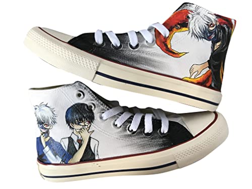 Custom Anime High Top Sneakers - Stylish Cartoon Character Shoes for Men & Women - Perfect for Cosplay, Gifts, and Casual Wear