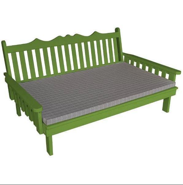 Royal English Daybed in Yellow Pine by A&L Furniture – Elegant Sofa Bed for Living Room, Guest Room & Home Office