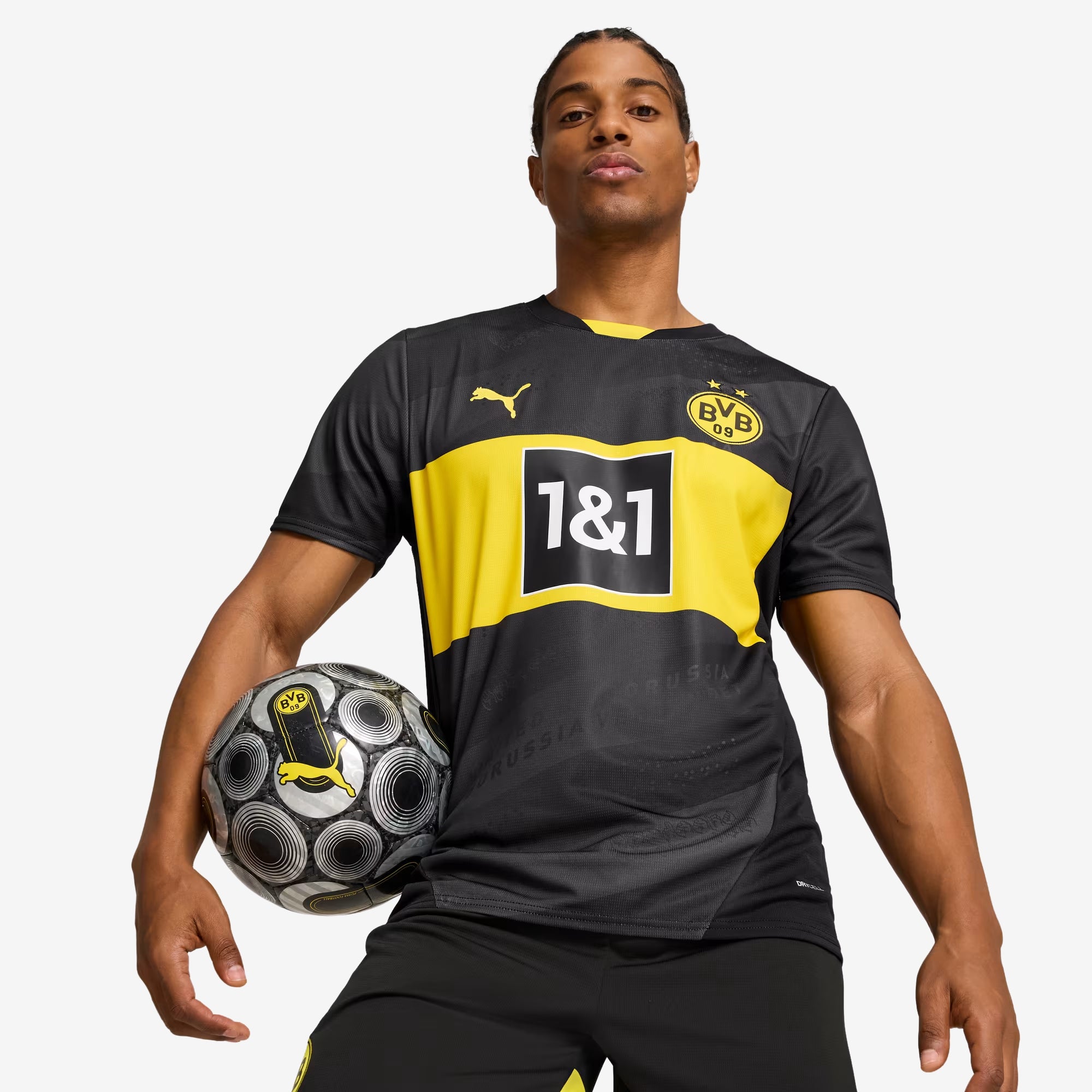 PUMA Black-Faster Yellow