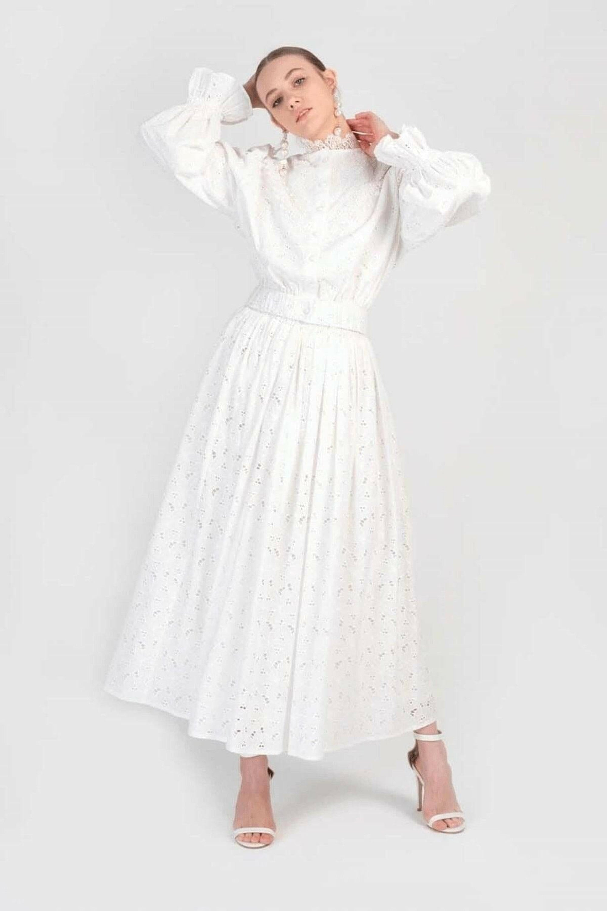 Stylish ADA Shirt and Skirt Set for Women - Perfect for Everyday Wear, Office, and Casual Outings