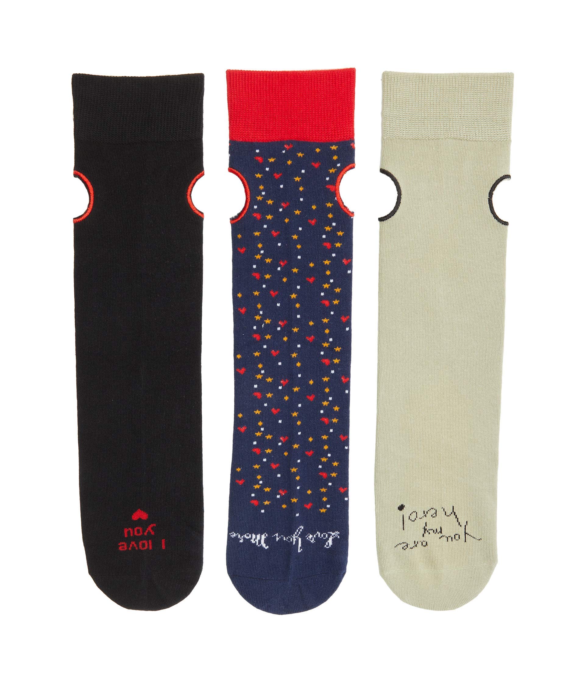 3-Pack Easy Pull-On Socks for Men & Women - Soft Breathable Comfort Socks - Perfect for Running, Yoga, and Everyday Wear