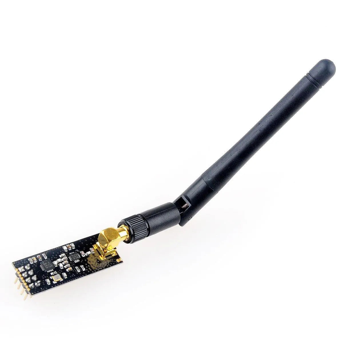 2PCS NRF24L01+PA+LNA Wireless Transceiver Module with Antenna - Arduino Compatible, Anti-Static Foam Packaging for DIY Electronics Projects, Remote Control, and IoT Applications