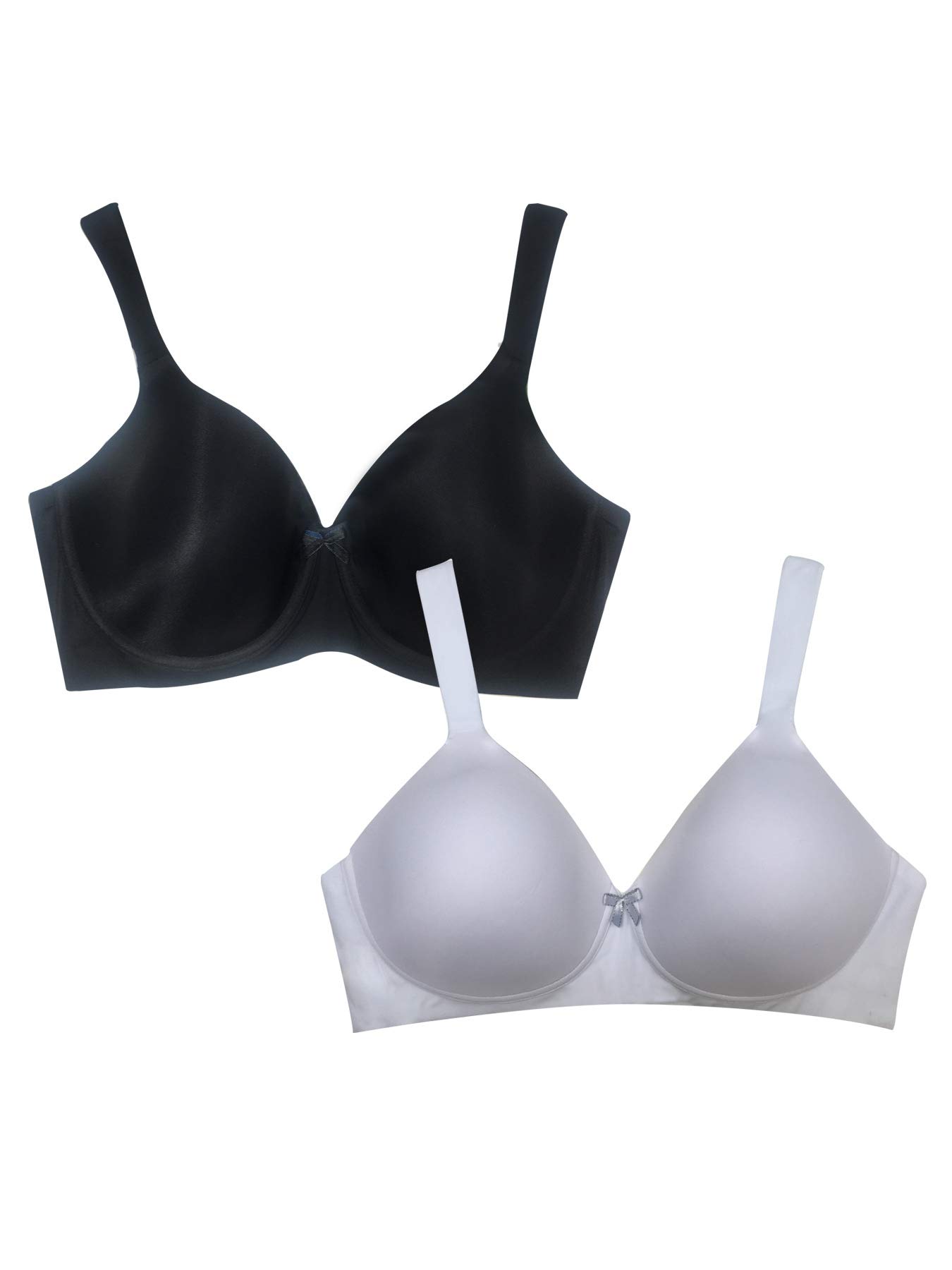 LEADING LADY The Brigitte Classic T-Shirt Underwire Bra - Padded Bras for Women - Plus Size Comfortable Everyday Wear - Perfect for Work, Casual Outfits & Layering