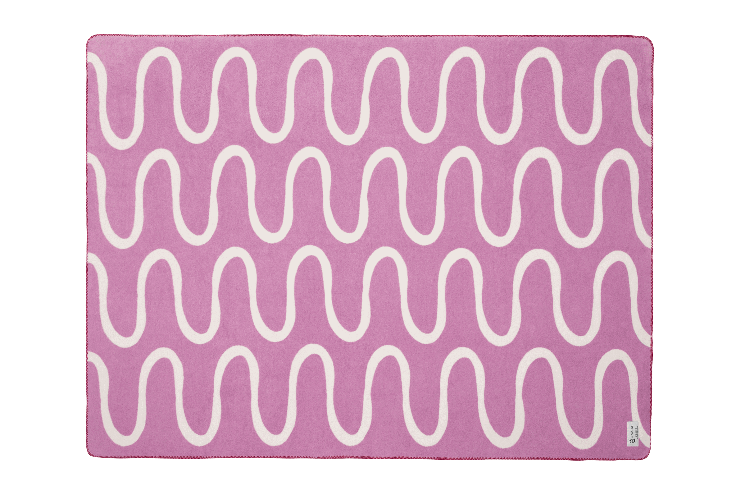 Soft and Cozy Swirl Throw Blanket - Lilac & Cream Beige Plush Fleece - Perfect for Sofa, Bed, or Gift Giving