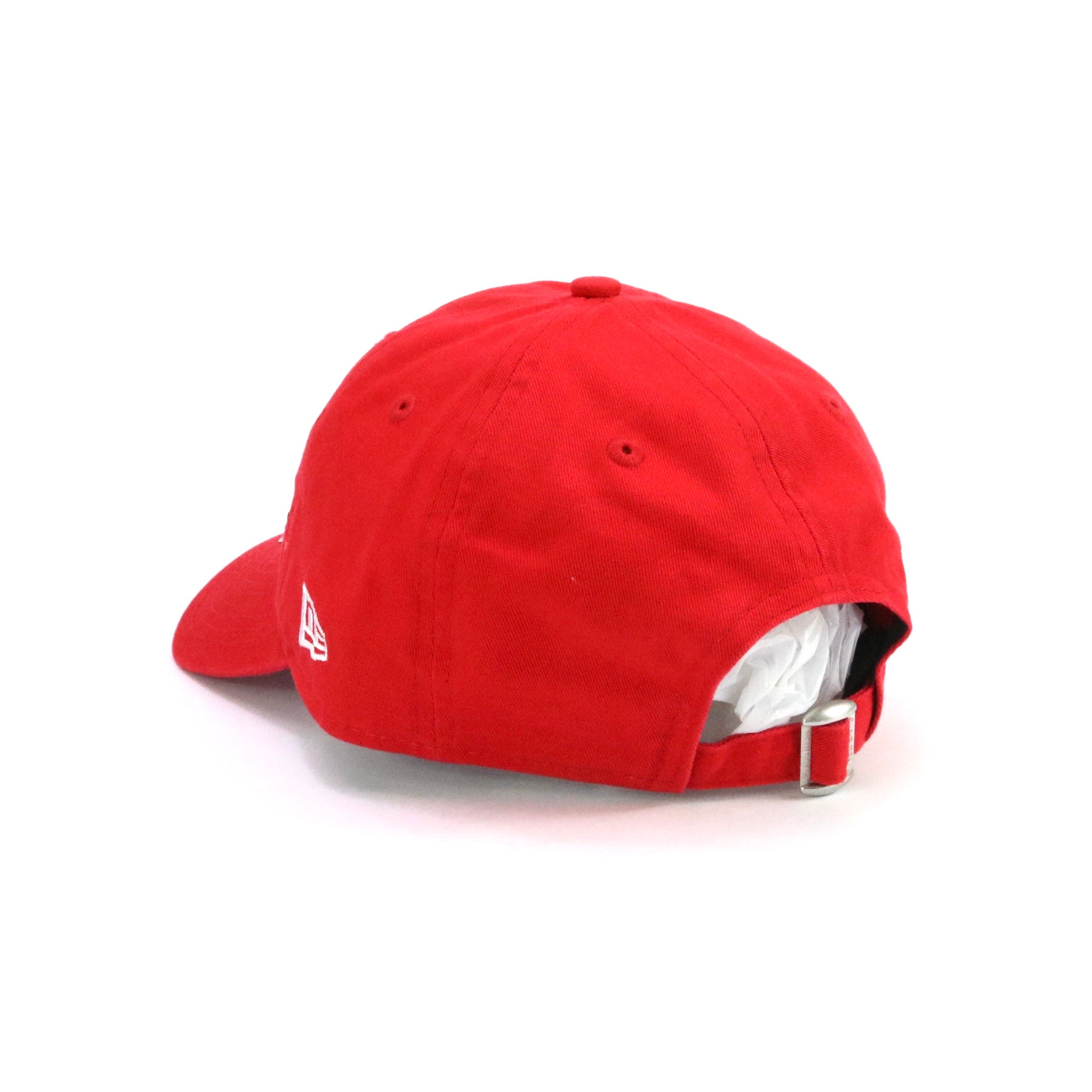 New Era 920 Chicago Bulls NBA Snapback Hat - Official Team Logo, Adjustable Red Baseball Cap for Men & Women - Perfect for Basketball Games, Streetwear Fashion & Sports Fans