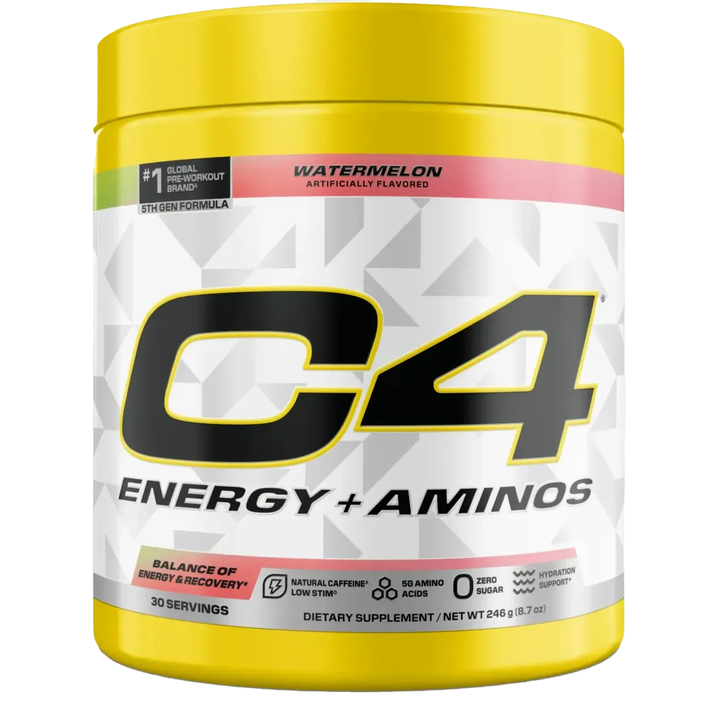 Cellucor C4 Energy + Aminos Pre Workout Supplement - Boost Performance, Endurance & Recovery - Ideal for Gym, Fitness & Athletic Training