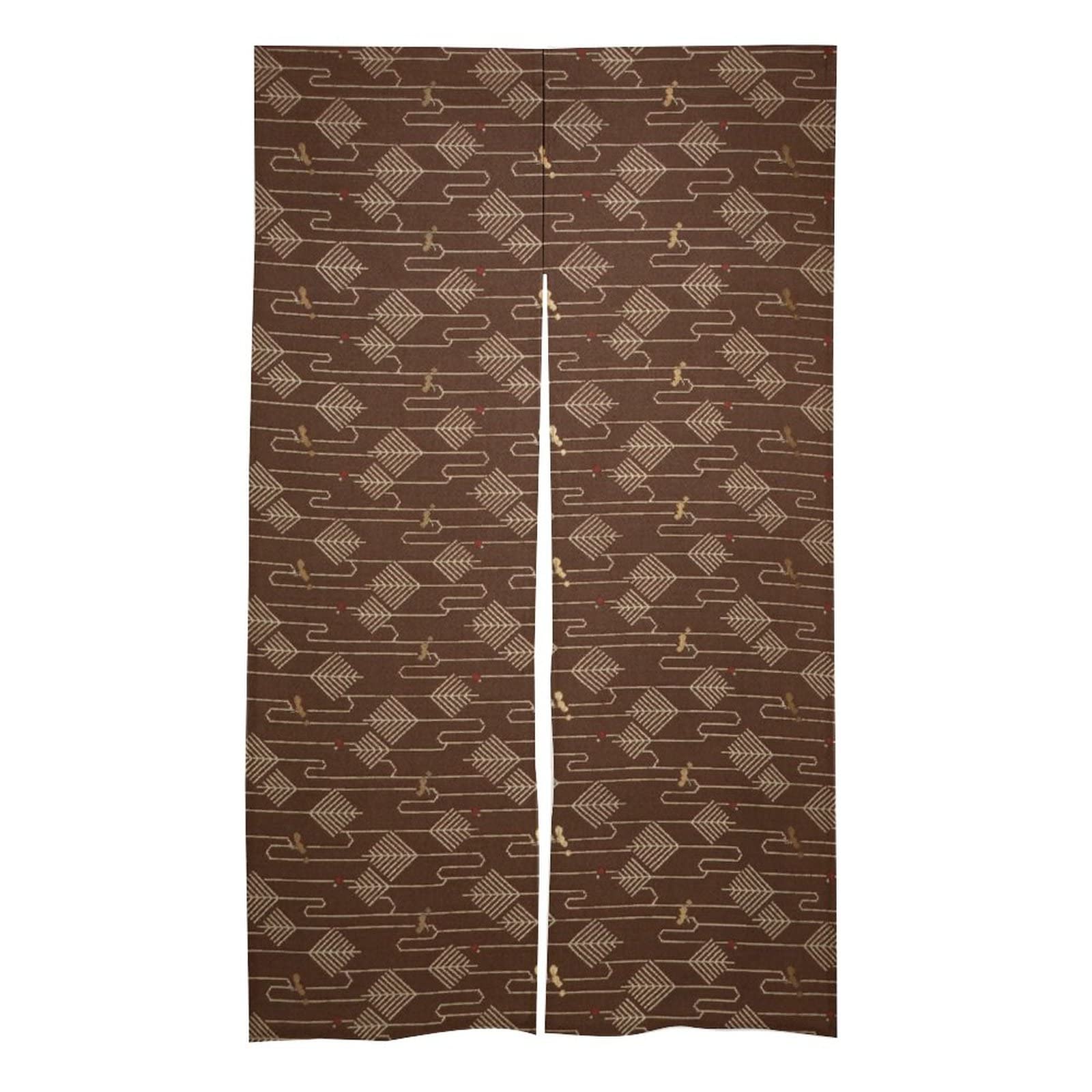 Japanese Traditional Noren Door Curtain - Handmade Art Painting Tapestry for Doorway, Bathroom, Kitchen, Divider & Closet - Home Decor & Unique Gift for Family - Perfect for Asian-Themed Rooms, Zen Spaces & Cultural Home Decor