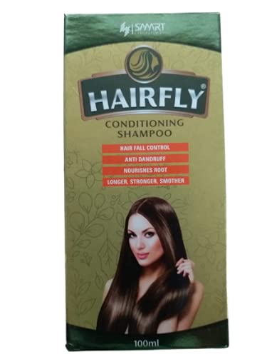 HairFly Conditioning Shampoo Pack of 2 - Moisturizing & Nourishing for Dry & Damaged Hair - Perfect for Daily Hair Care & Salon Quality Results at Home