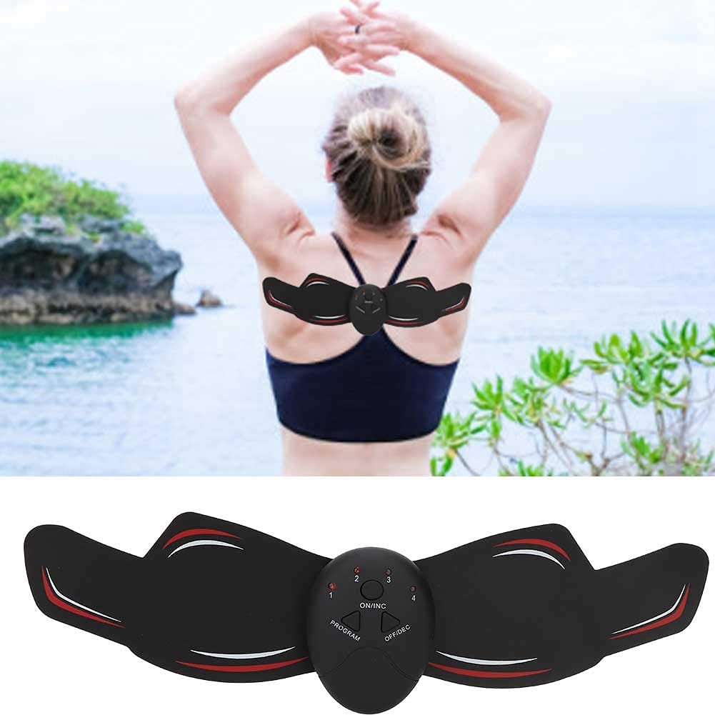 Electric Abdominal Slimming Massager Belt - Toning & Fitness Training for Core Workouts - Perfect for Home Gym, Weight Loss & Postpartum Recovery