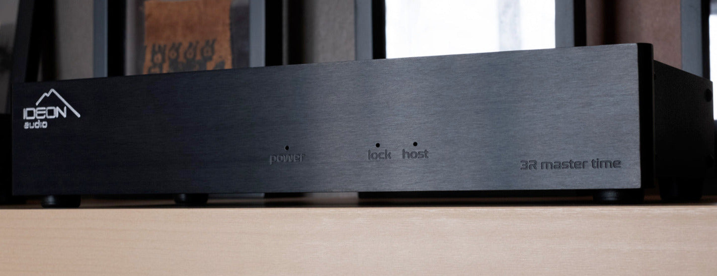 Ideon Audio 3R Master Time Black Star - High Precision USB Reclocking Platform for Audiophiles | Improve Digital Audio Quality | Perfect for Home Studio & Hi-Fi Systems