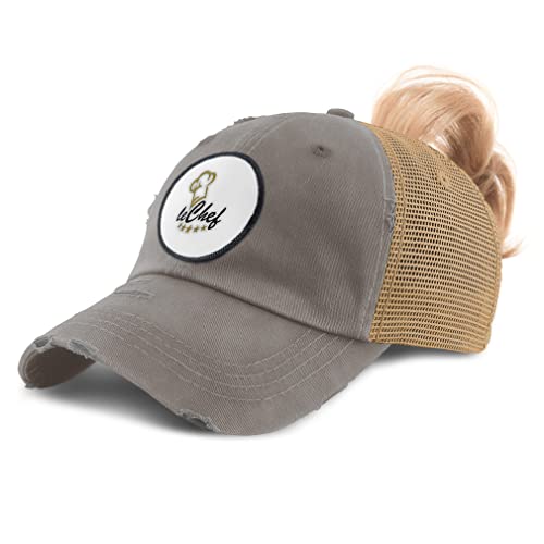 Grey Tan Circle Patch