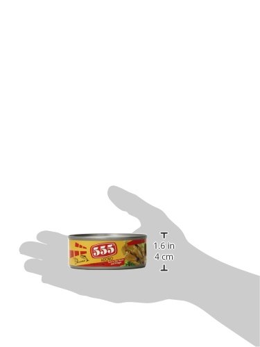 555 Tuna Flakes in Adobo Sauce - 4.9oz Canned Tuna, High Protein, Ready-to-Eat - Perfect for Sandwiches, Salads & Quick Meals