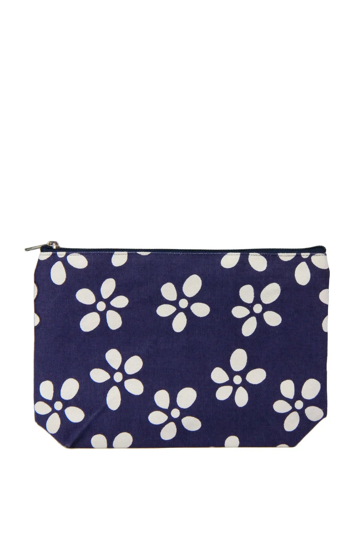 Daisies Cosmetic Bag - Floral Makeup Pouch for Travel & Storage | Waterproof & Durable Organizer for Toiletries, Brushes & Beauty Essentials