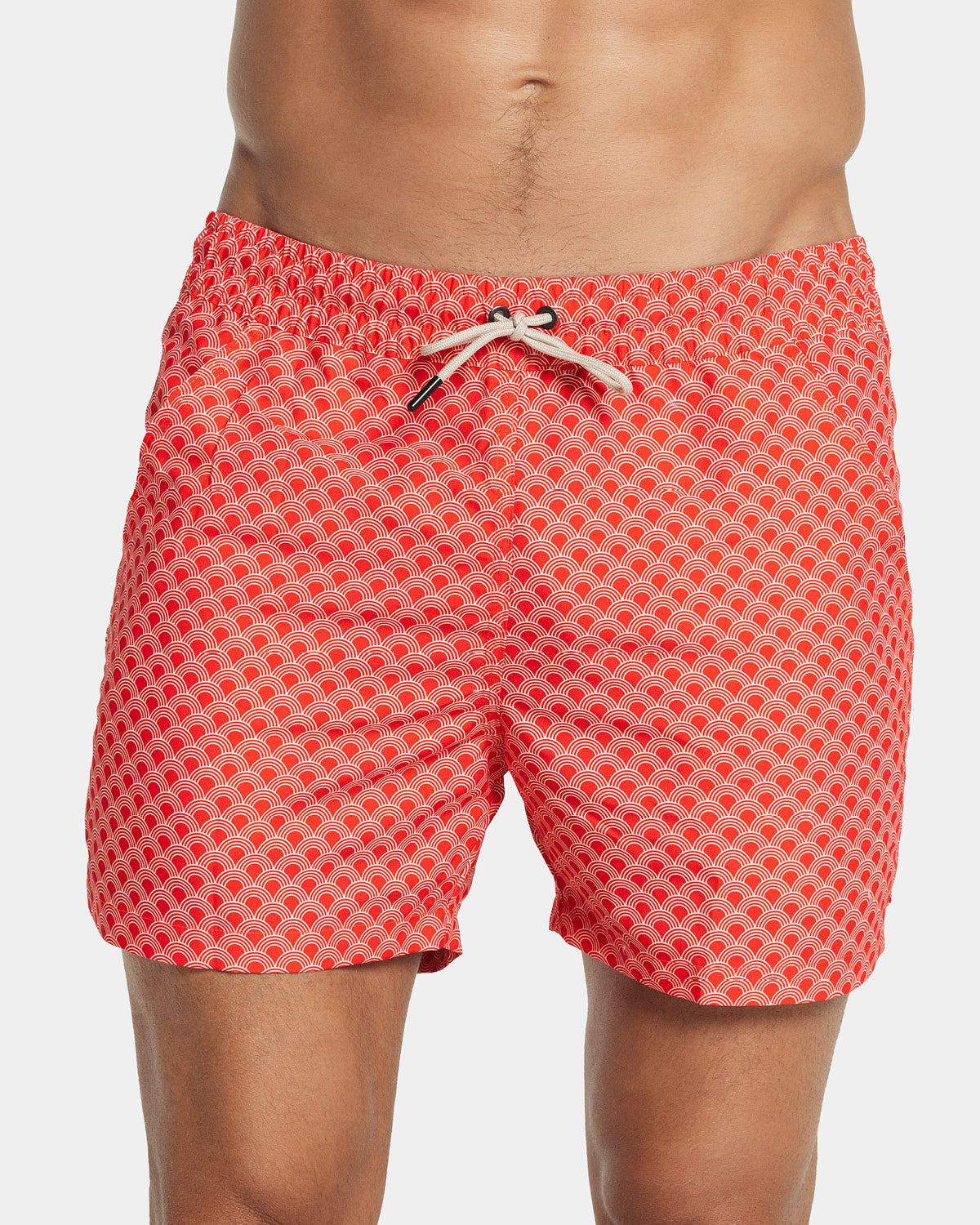 Eco-Friendly Men's Swim Trunks with Soft Inner Mesh Lining - Quick-Dry, Comfortable & Sustainable Swimwear for Beach, Pool & Water Sports