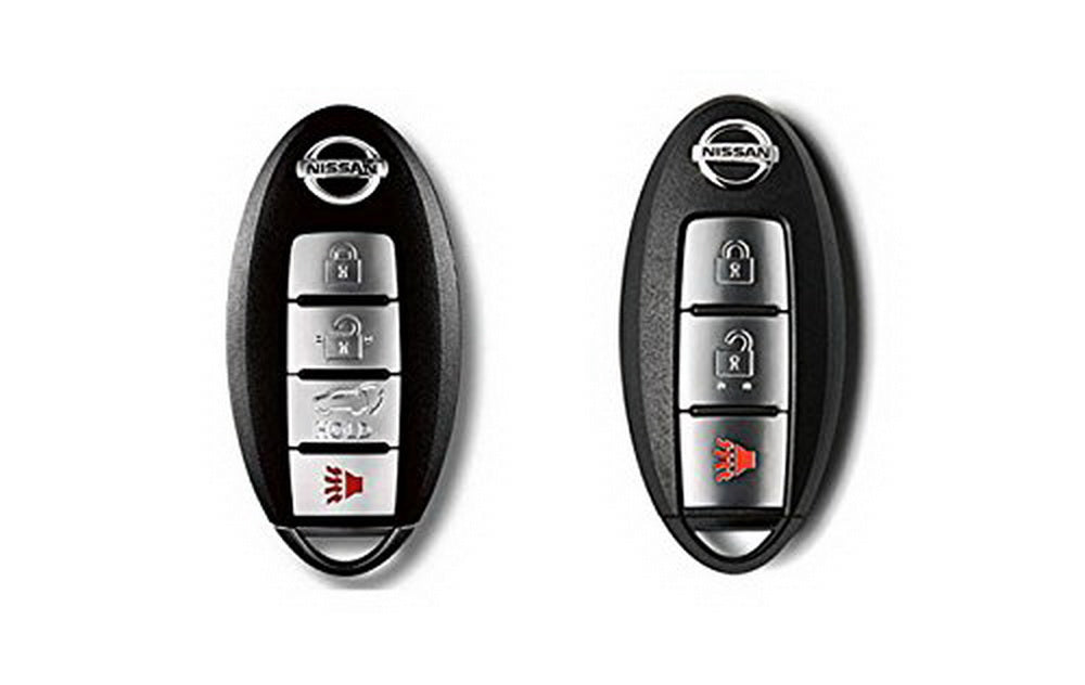 Premium White Smart Key Fob Shell Replacement for Nissan Armada Rogue GT-R Murano - Exact Fit, Durable Protection for Your Car Key (Ideal for Daily Use & Travel)