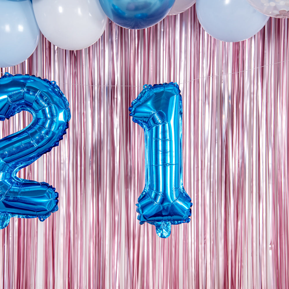 Balloonify Blue Mylar Number 1 Balloon - 16 Inch - 1 Count Box - Perfect for Birthday Parties, Baby Showers & Anniversary Celebrations