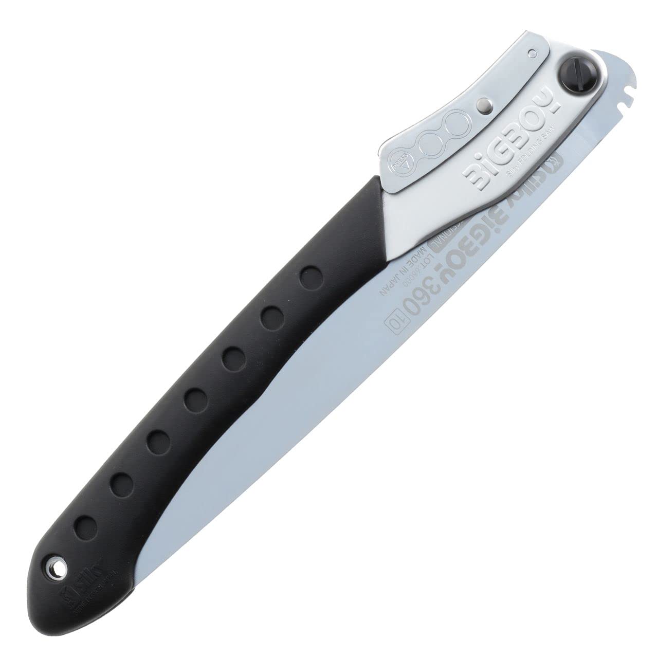 Silky Professional BIGBOY 360mm Folding Saw with Medium Teeth (350-36) - Perfect for Camping, Woodworking, and Outdoor Survival