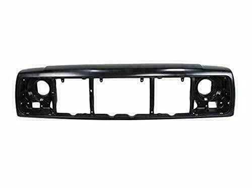 1997-2001 Jeep Cherokee Grille Assembly Black with Header Panel, Headlight Bezel Trims & Signal Corner Lights - Direct Replacement Parts for Off-Road & Daily Driving