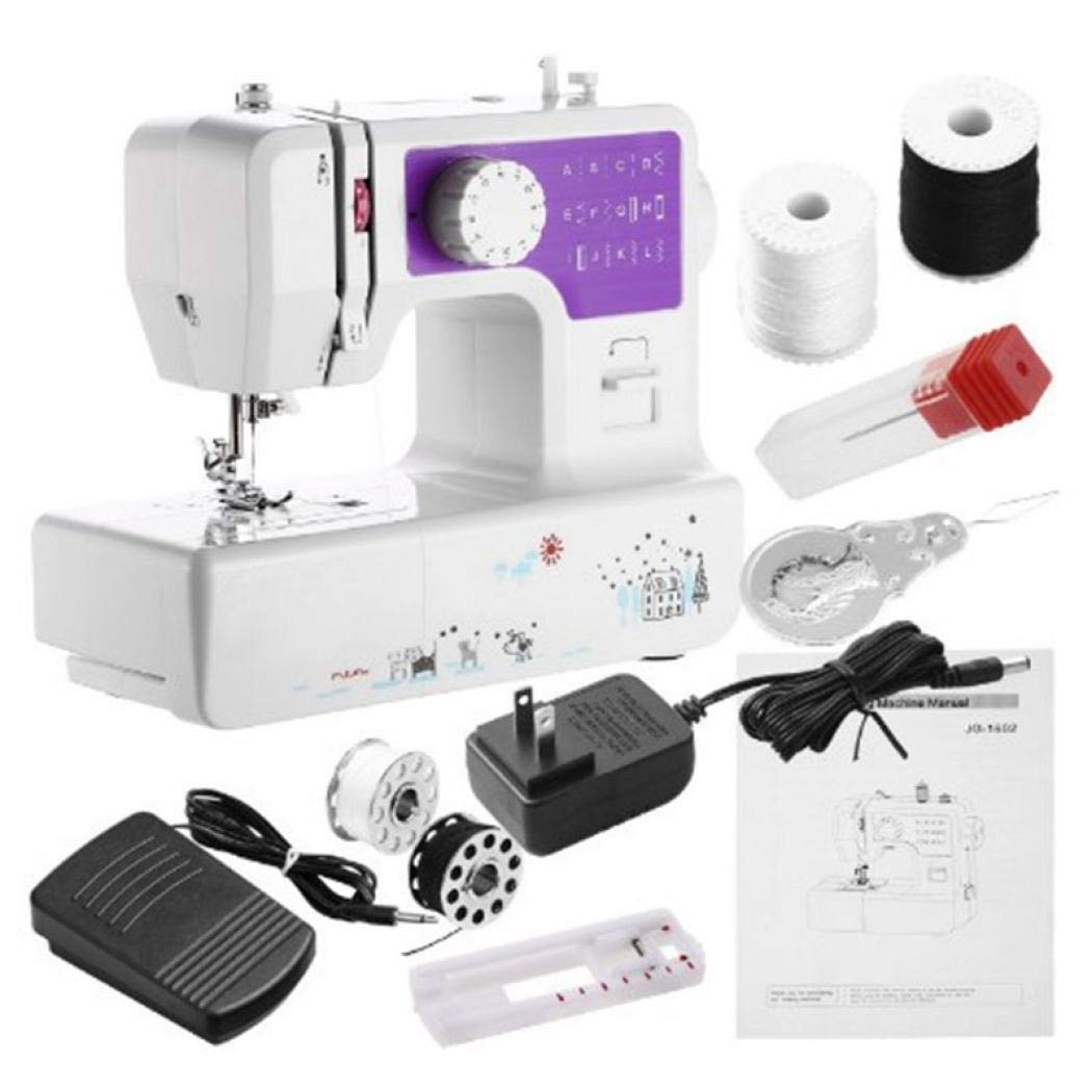 Comeon Mini Handheld Sewing Machine - 12 Thread Portable Sewing Kit for Home Tailoring, DIY Crafts & Quick Fabric Repairs | Perfect for Beginners & Travel Sewing Projects