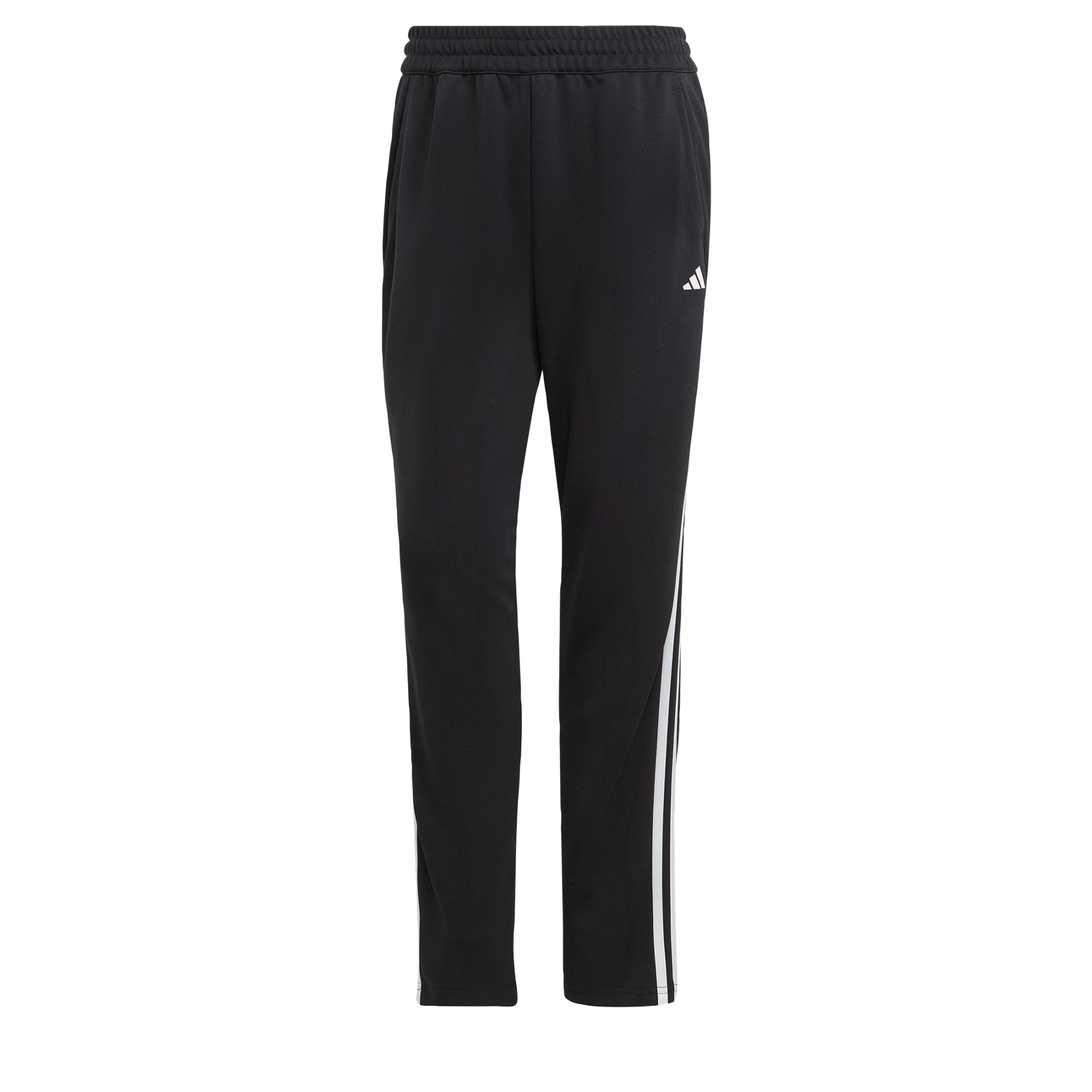 Adidas Women's Aeroready Training Essentials 3-Stripes Yoga Pants - Moisture-Wicking Workout Leggings for Running, Gym & Lounge