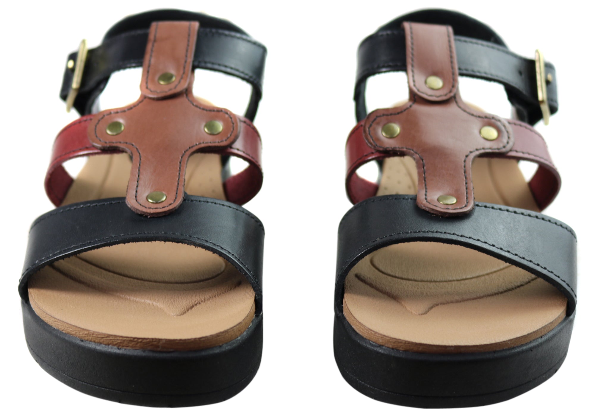 Atlas Women's Comfortable Leather Sandals - Handmade in Brazil - Perfect for Beach, Vacation & Summer Outfits