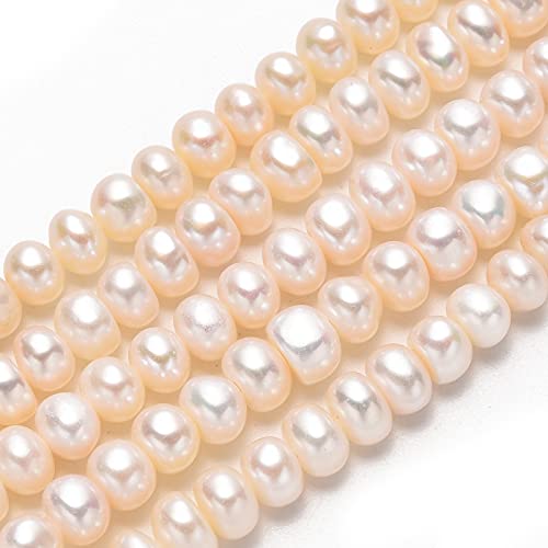 Round, White, 6~7mm