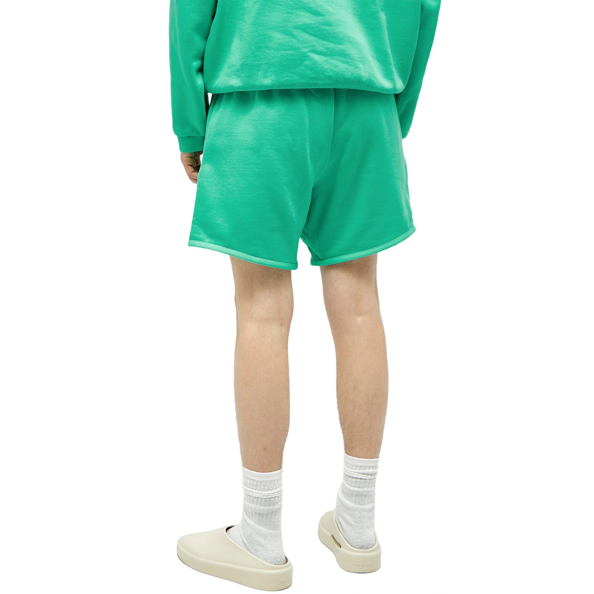 Fear of God Essentials Mint Green Shorts for Men - FW23 Collection | Casual Summer Wear & Lounge Shorts for Comfort & Style