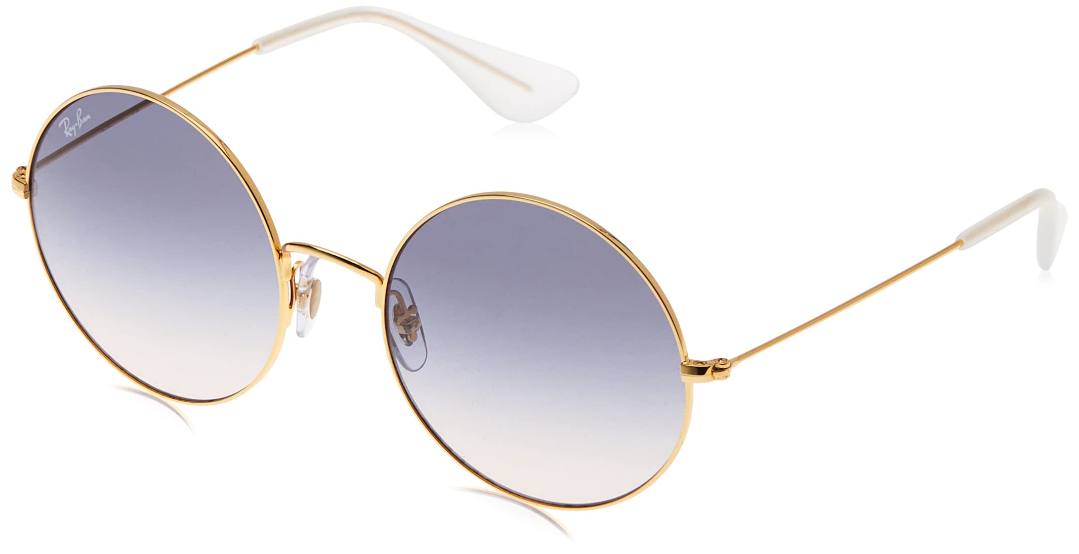 Ray-Ban Women's RB3592 JA-JO Round Polarized Sunglasses for Driving, Travel & Outdoor Activities