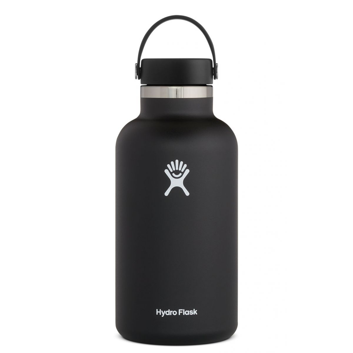 64 oz Wide Mouth Water Bottle with Straw - BPA Free, Leak Proof Stainless Steel Insulated Bottle for Gym, Hiking, Travel & Outdoor Activities