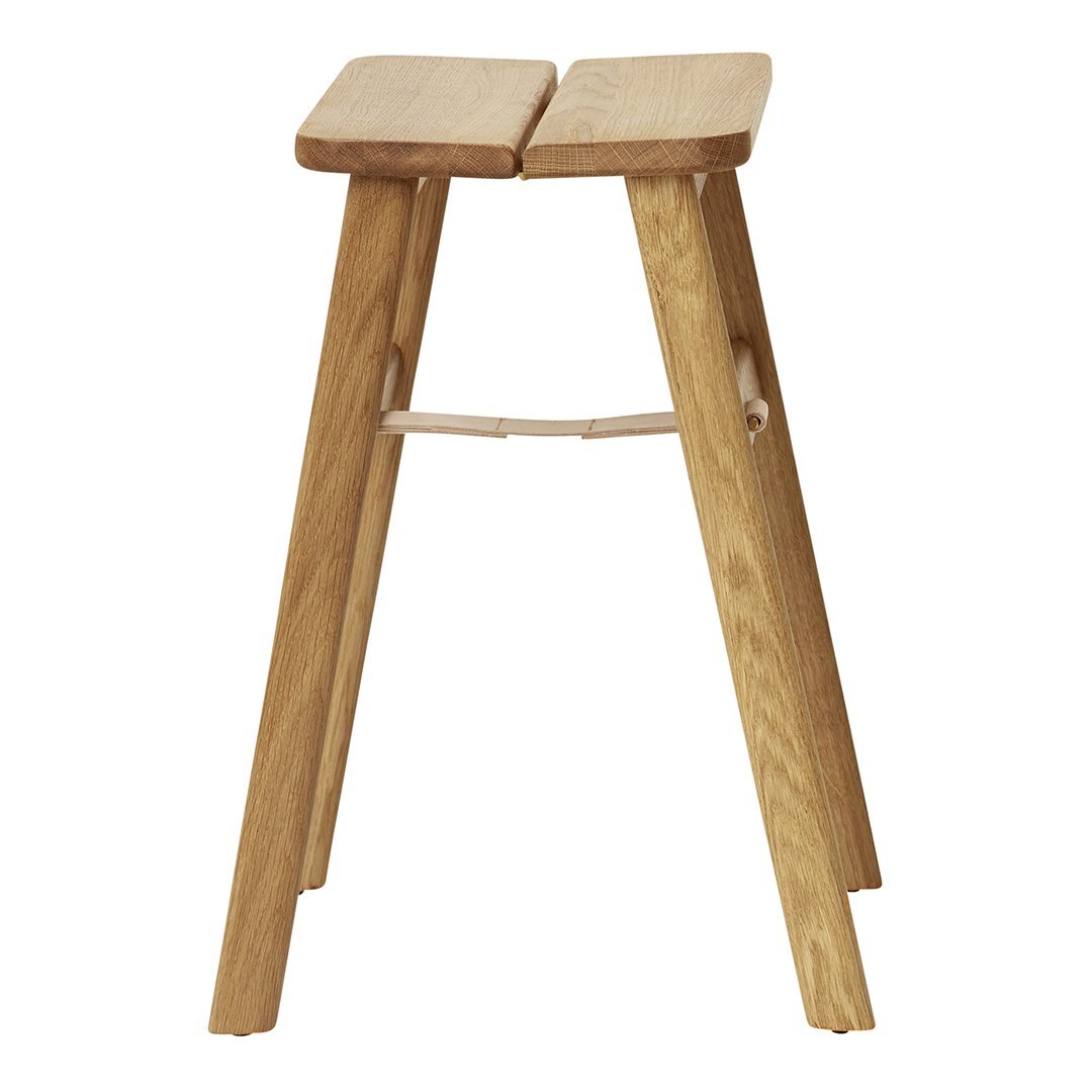 Herman Studio Angle Stool - Modern Refined Design for Living Room, Bedroom & Office Decor