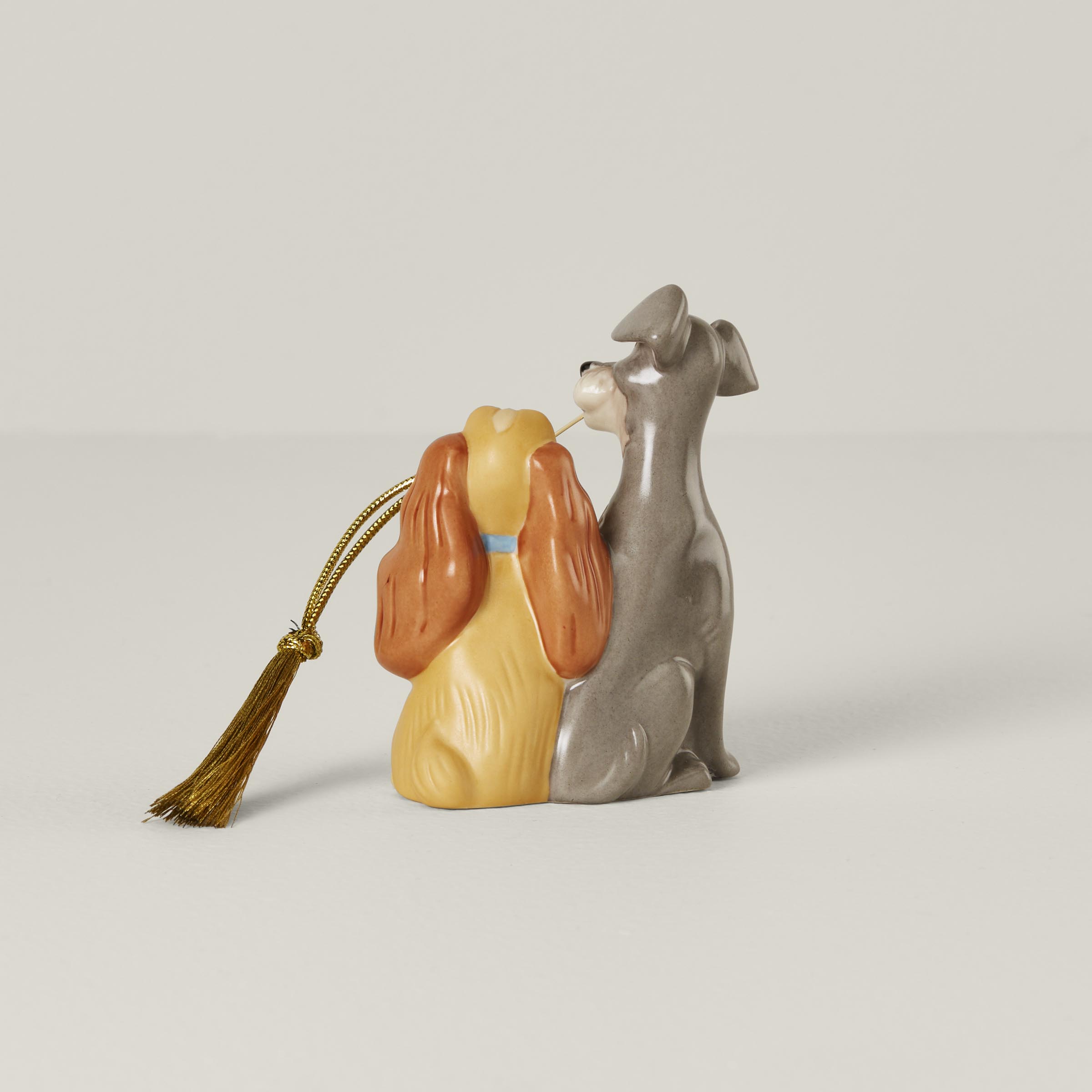 Disney Lady and The Tramp Christmas Ornament - Perfect for Holiday Tree Decorations and Disney Movie Fans