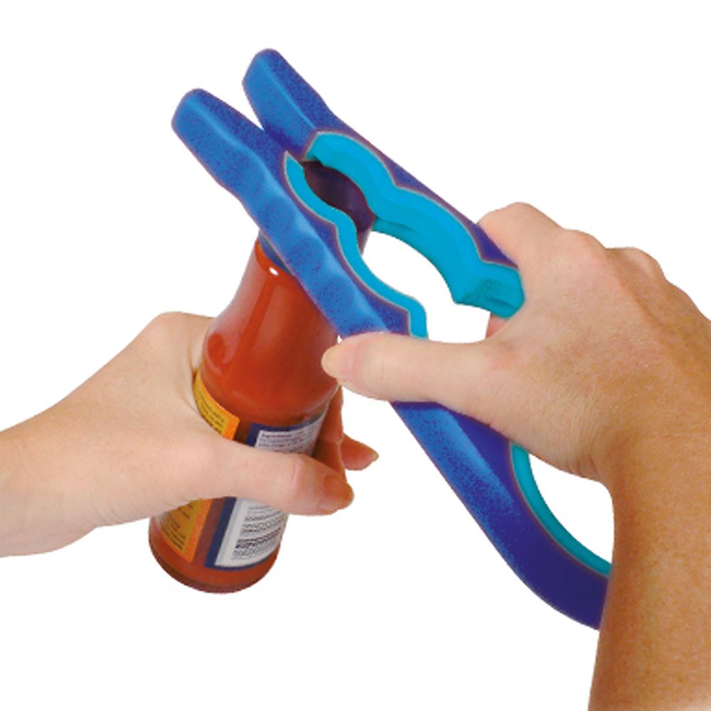 Easy Twist Jar and Bottle Opener - Effortless Kitchen Tool for Opening Stubborn Lids - Perfect for Home, Restaurant & Camping Use
