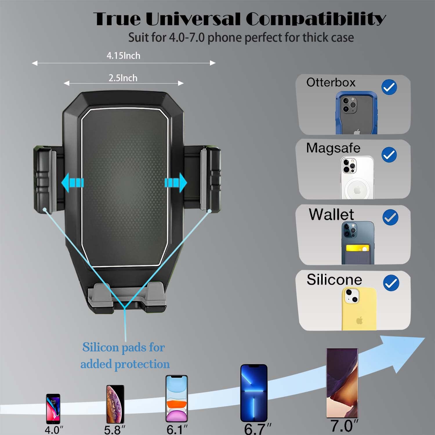 Truck Phone Mount - 16.9