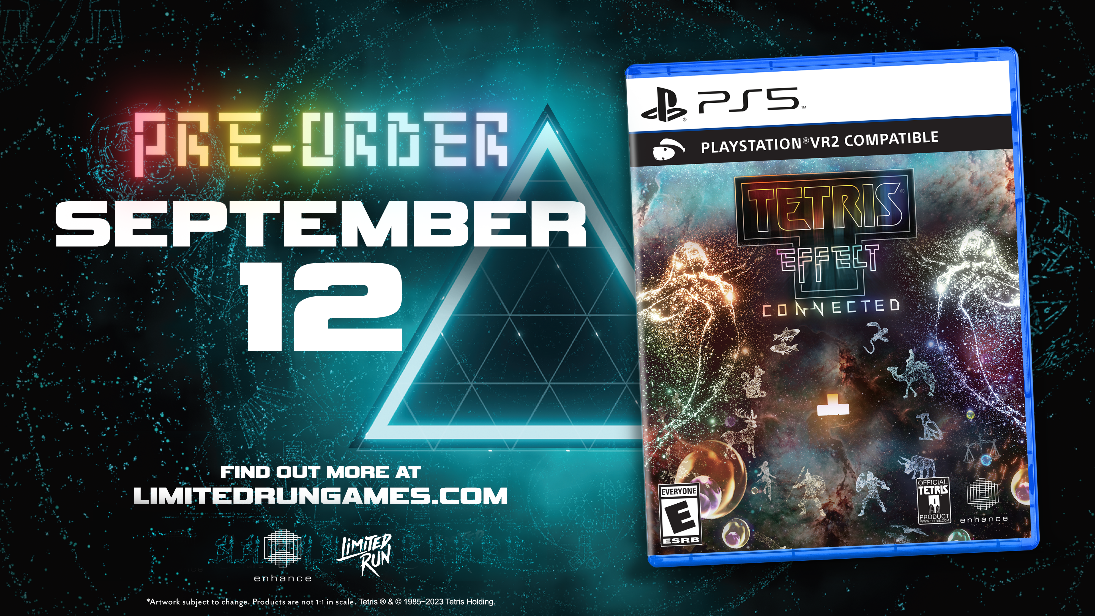 Tetris Effect: Connected for PS5 - Immersive Puzzle Game with Stunning Visuals & Multiplayer Mode - Perfect for Relaxation & Competitive Gaming