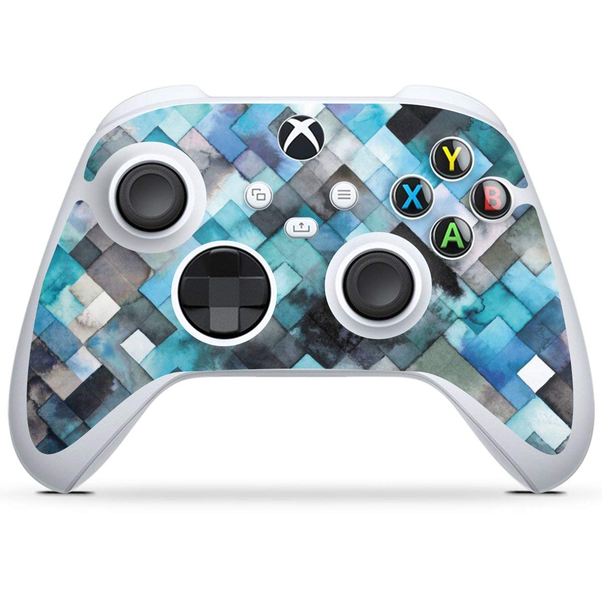 Compatible Skin for Microsoft Xbox Series S Controller - Ninola Mosaic Design Adhesive Sticker | Protective Cover for Gaming, Custom Decoration & Personalization