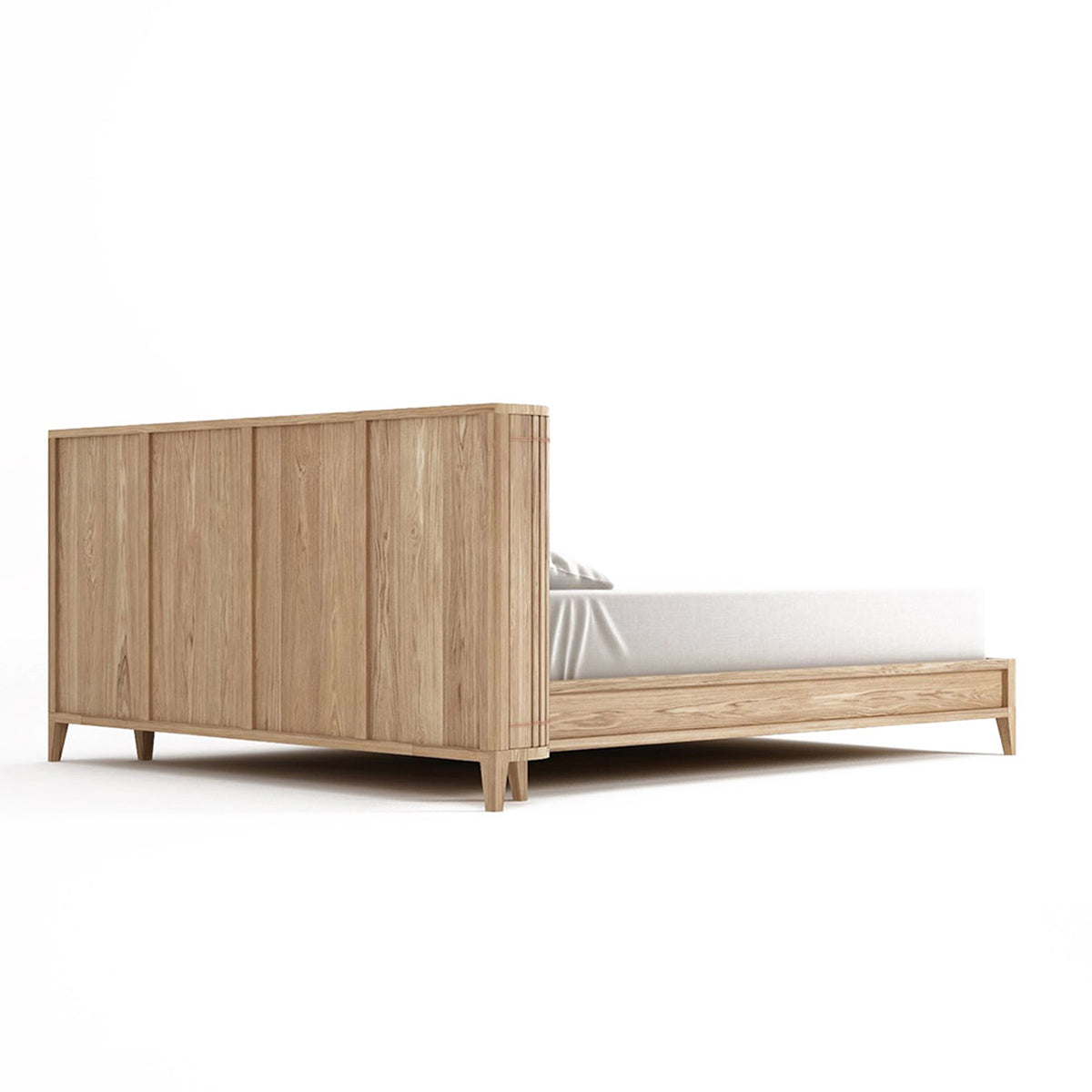 Karpenter Copper Bed Frame - Heavy Duty Metal Platform Bed with Wooden Slats - Perfect for Modern Bedrooms & Guest Rooms