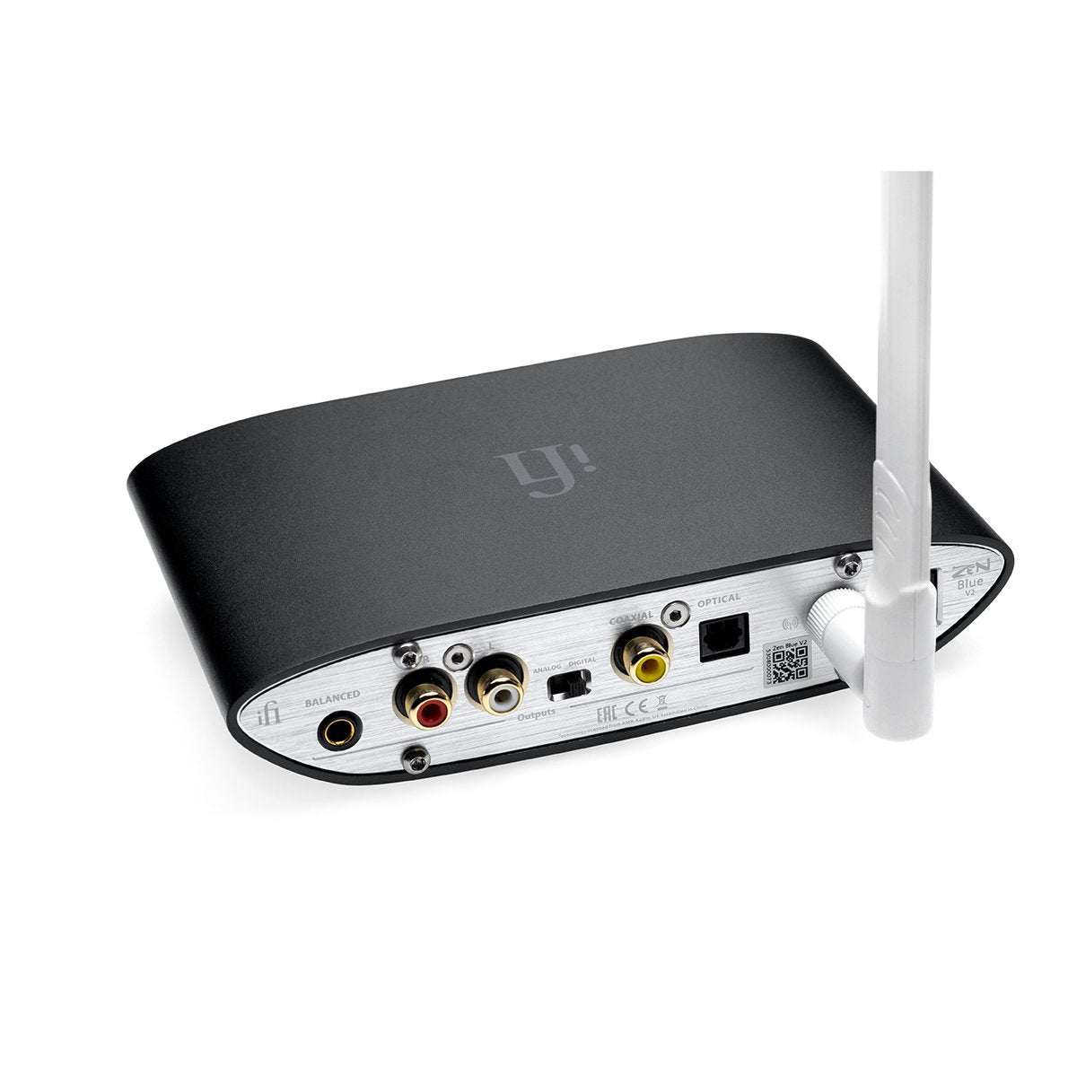 iFi ZEN Blue V2 Hi-Res Bluetooth DAC & Headphone Amplifier - Wireless Audio Receiver for Home, Office, and Audiophile Listening (Open Box)