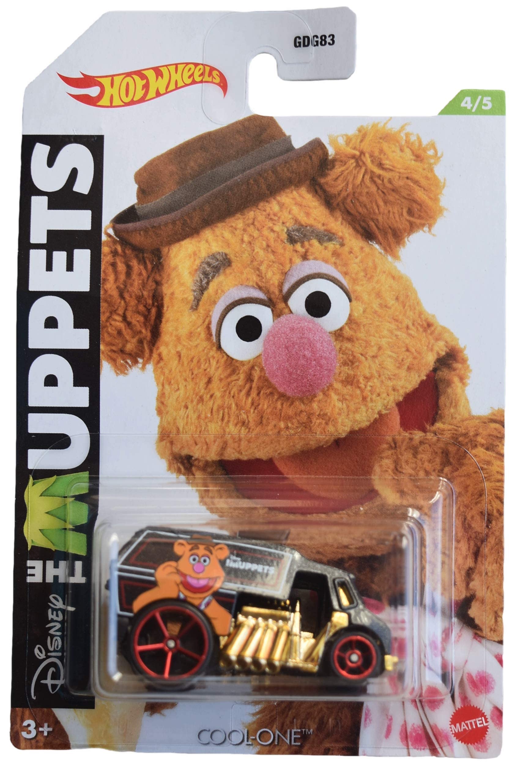 Hot Wheels Cool One Gray Muppets Die-Cast Car - Collectible Toy for Kids & Adults - Perfect for Playtime, Display & Gifting