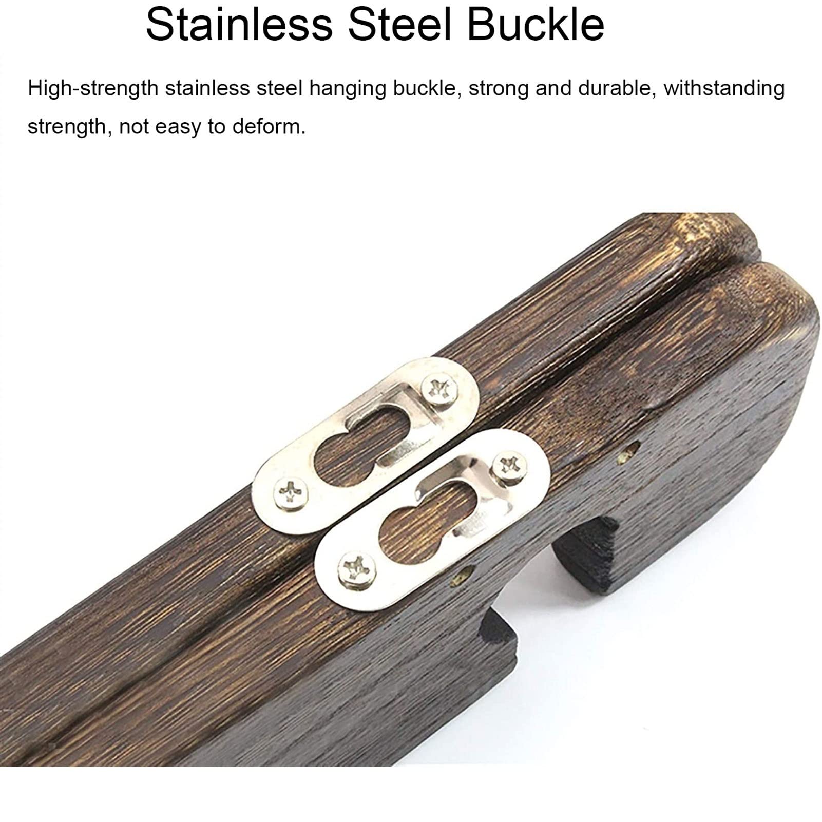 Premium Wall Mount Wooden Pool Cue Rack - Horizontal Hanging Pool Stick Holder for Game Room & Billiard Club - Holds 6 Cues (Cue Rack Only) - Perfect for Home Bars, Man Caves & Pool Hall Accessories