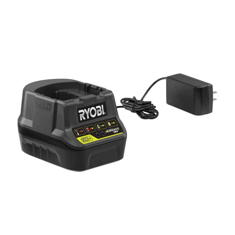 RYOBI P1854 18V ONE+ Lithium-Ion Cordless AirStrike 18-Gauge Brad Nailer Kit with 1.5Ah Battery & Charger - Perfect for DIY Projects, Woodworking, and Home Renovations
