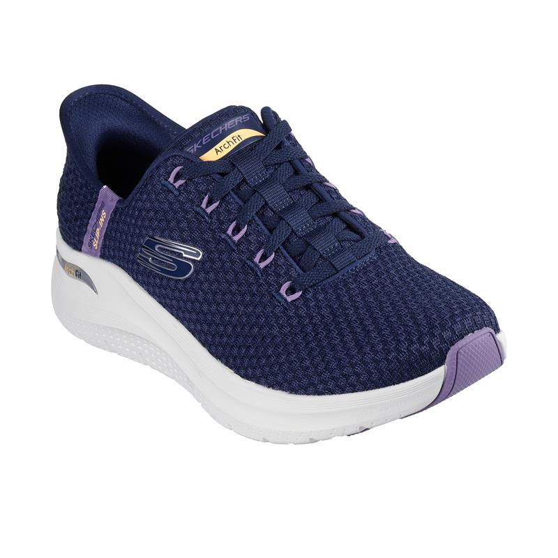 Skechers SLIP INS: ARCH FIT 2.0 Women's Comfortable Slip-On Walking Shoes - Lightweight & Supportive for All-Day Wear - Perfect for Work, Travel & Casual Outings