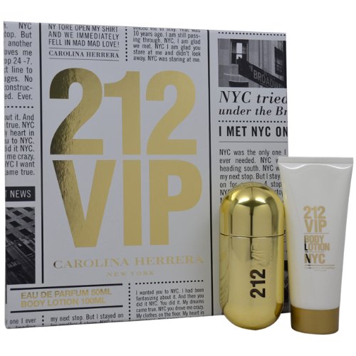 Carolina Herrera 212 VIP Women's Perfume Gift Set - Floral Fruity Fragrance for Her, Perfect for Birthday, Anniversary & Special Occasion Gifts