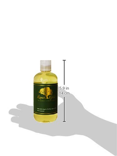 Premium Organic Plum Kernel Oil 8 Fl.oz - Pure Cold-Pressed for Skin, Hair & Nails Care - Liquid Gold Inc - Perfect for Massage, Aromatherapy & DIY Beauty Recipes